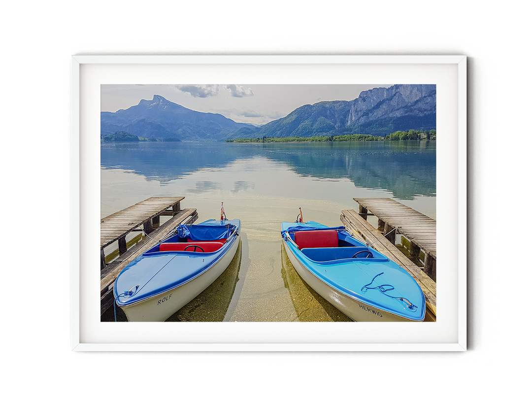 Boat Dock Mondsee II | Fine Art Photography Print