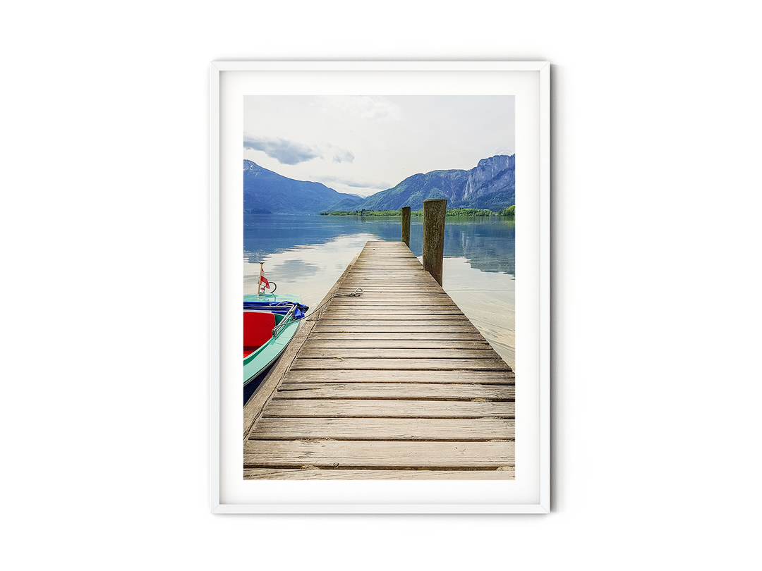 Boat Dock Mondsee I | Fine Art Photography Print