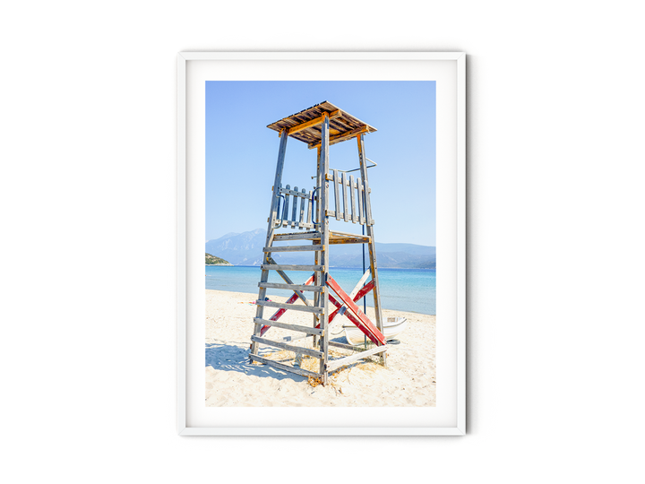 Lifeguard Tower | Fine Art Photography Print