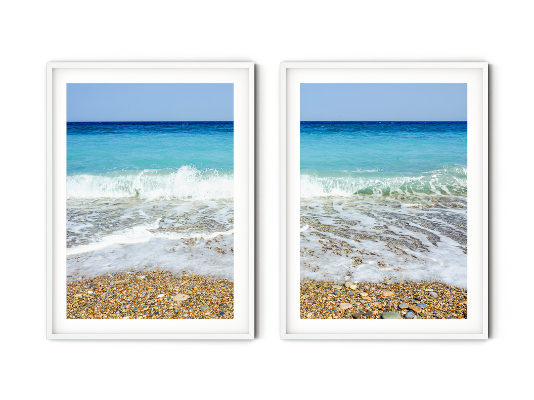 Beach Waves Gallery Wall | Fine Art Photography Print Set