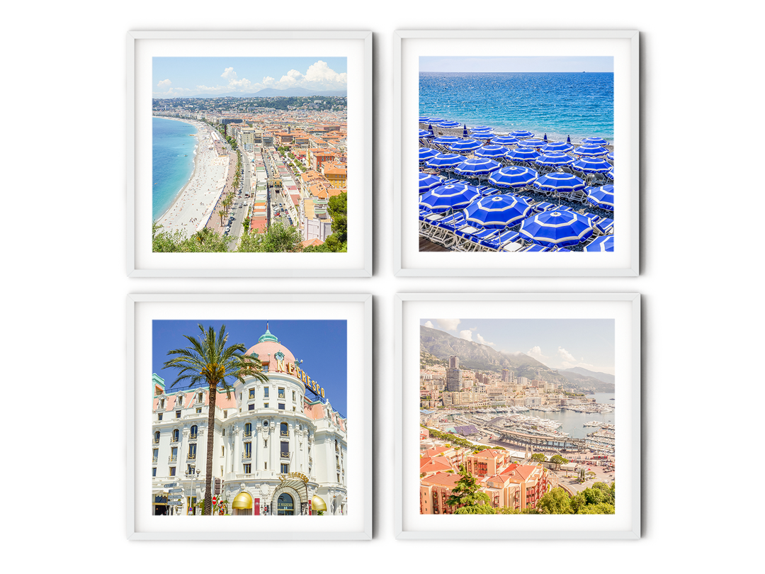 Cote d'Azur Gallery Wall | Fine Art Photography Print Set