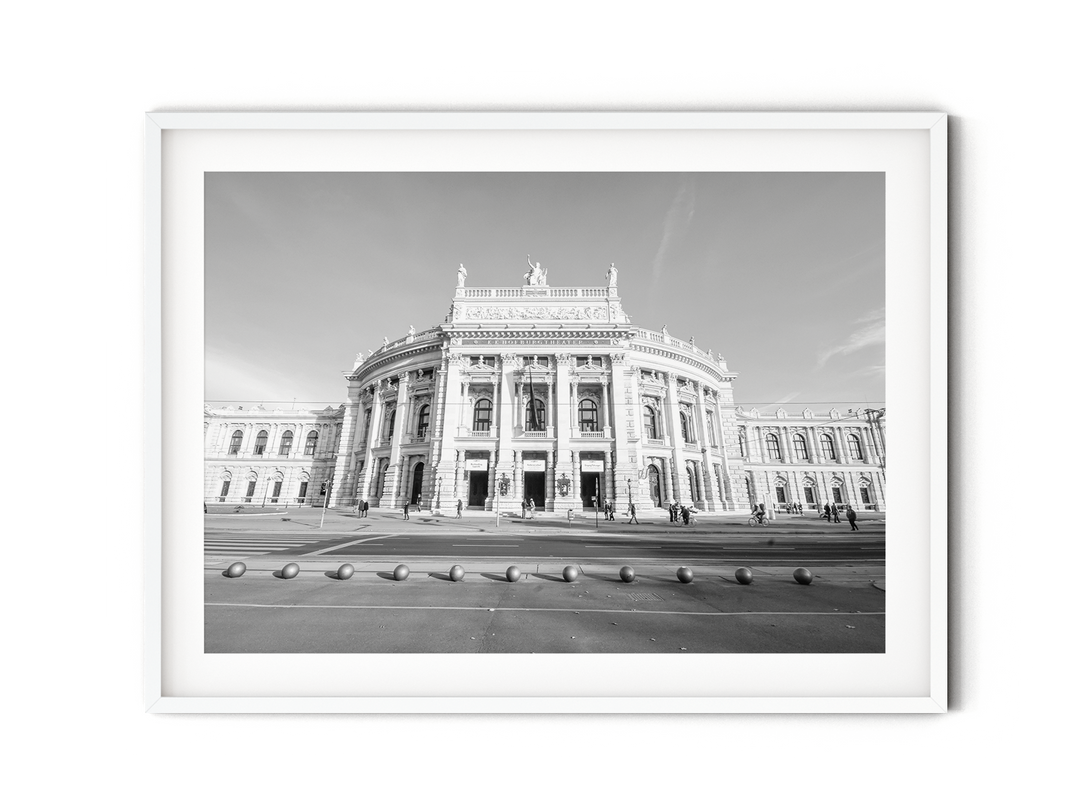 Burgtheater Vienna | Black & White Fine Art Photography Print