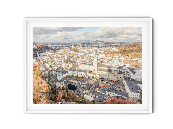 Aerial View Salzburg | Fine Art Photography Print