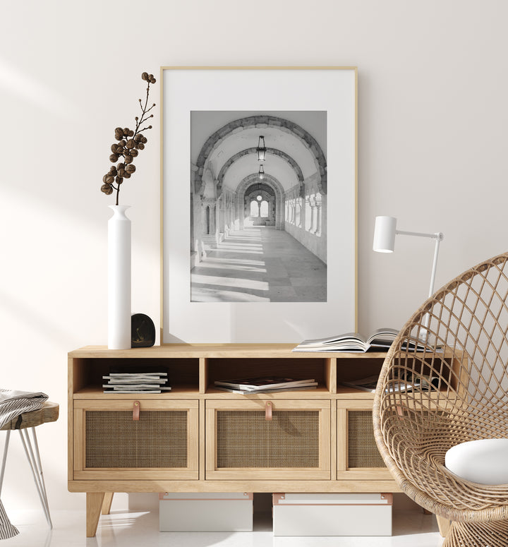 Fisherman's Bastion Arcades | Black & White Fine Art Photography Print