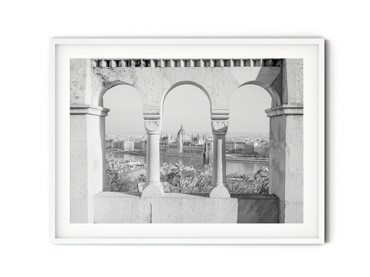 Hungarian Parliament | Black & White Fine Art Photography Print