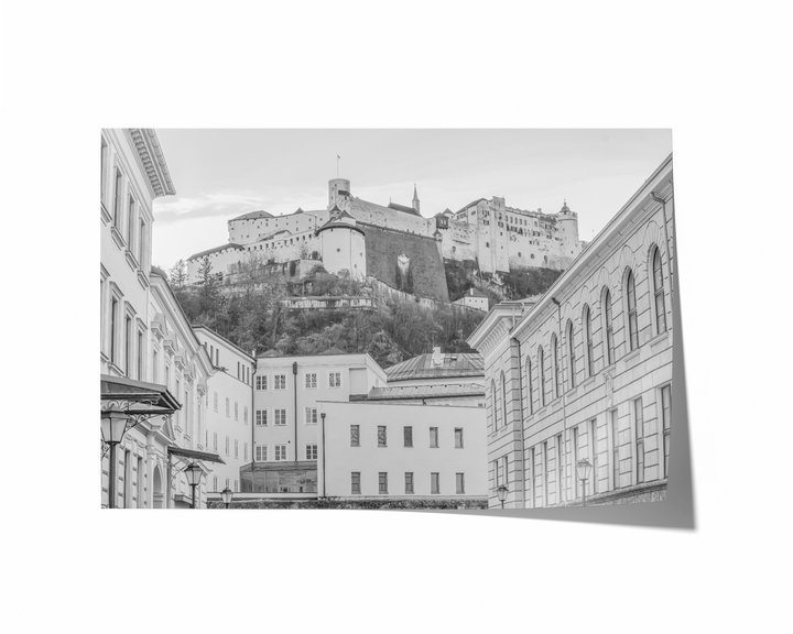 Fortress Hohensalzburg | Black & White Fine Art Photography Print