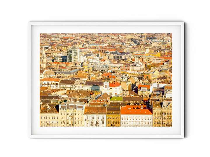 Aerial View Budapest I | Fine Art Photography Print