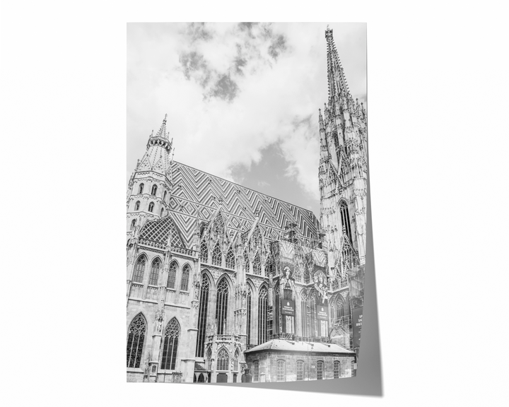 Saint Stephens Cathedral Vienna | Black & White Fine Art Photography Print