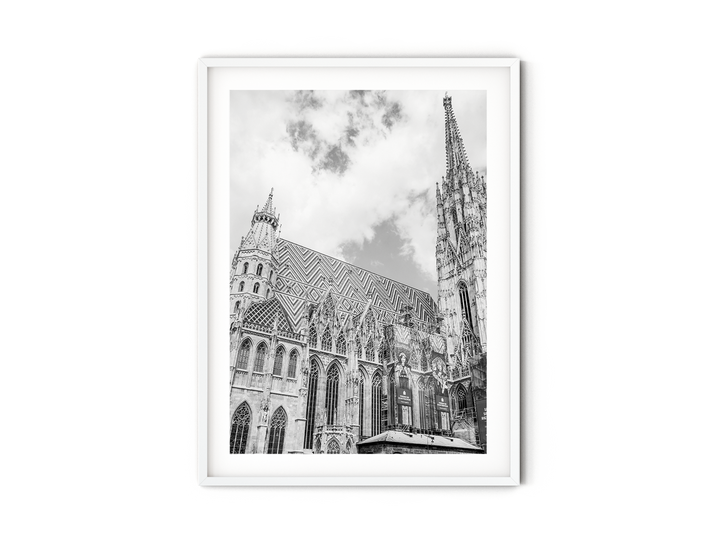 Saint Stephens Cathedral Vienna | Black & White Fine Art Photography Print