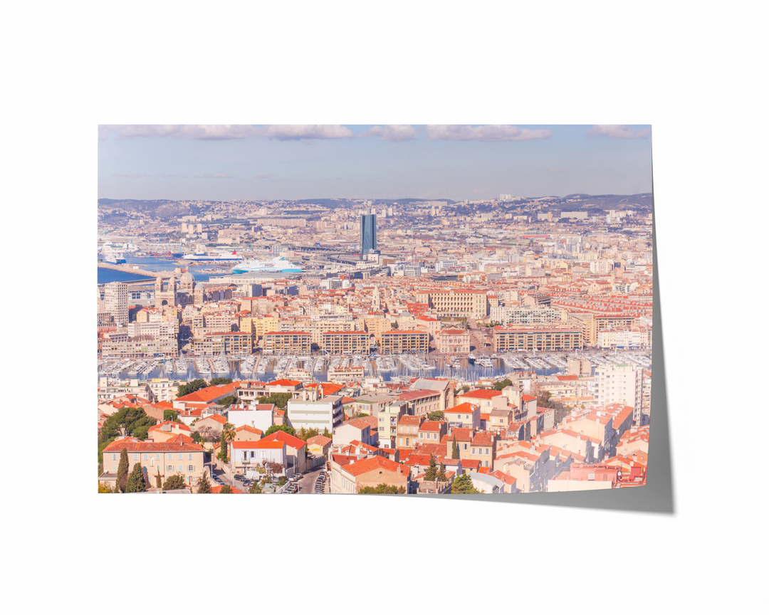 Aerial View Marseille | Fine Art Photography Print