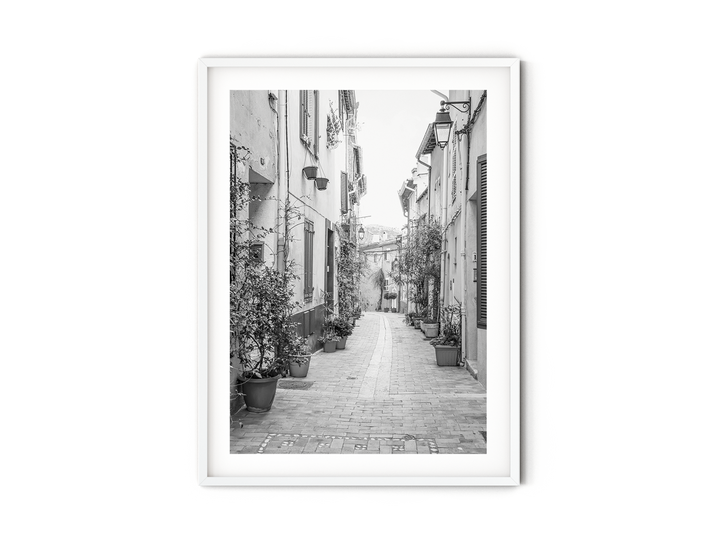 Village of Cassis | Black & White Fine Art Photography Print