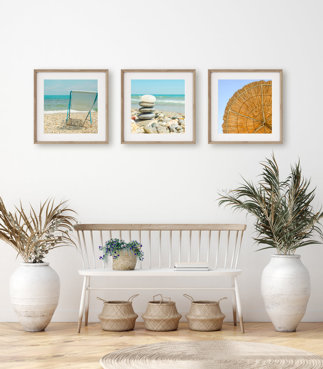 Beach Scenes Gallery Wall | Fine Art Photography Print Set