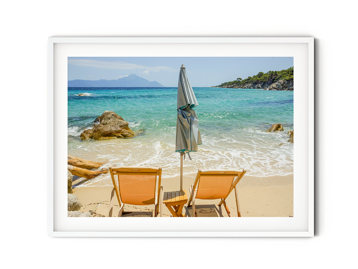 Beach Chairs | Fine Art Photography Print