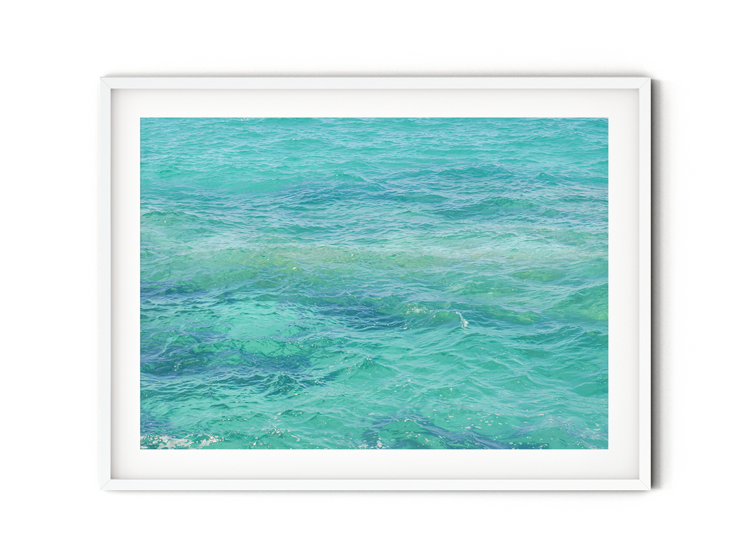 Abstract Turquoise Sea | Fine Art Photography Print