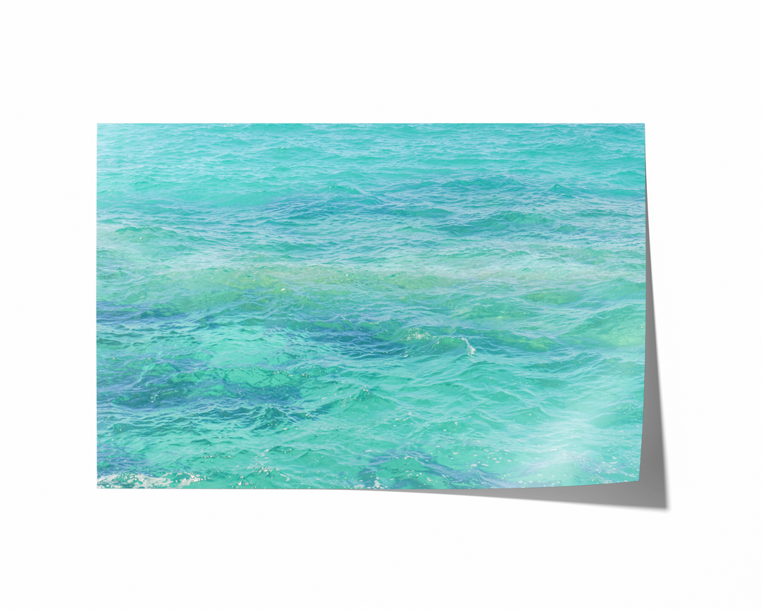 Abstract Turquoise Sea | Fine Art Photography Print