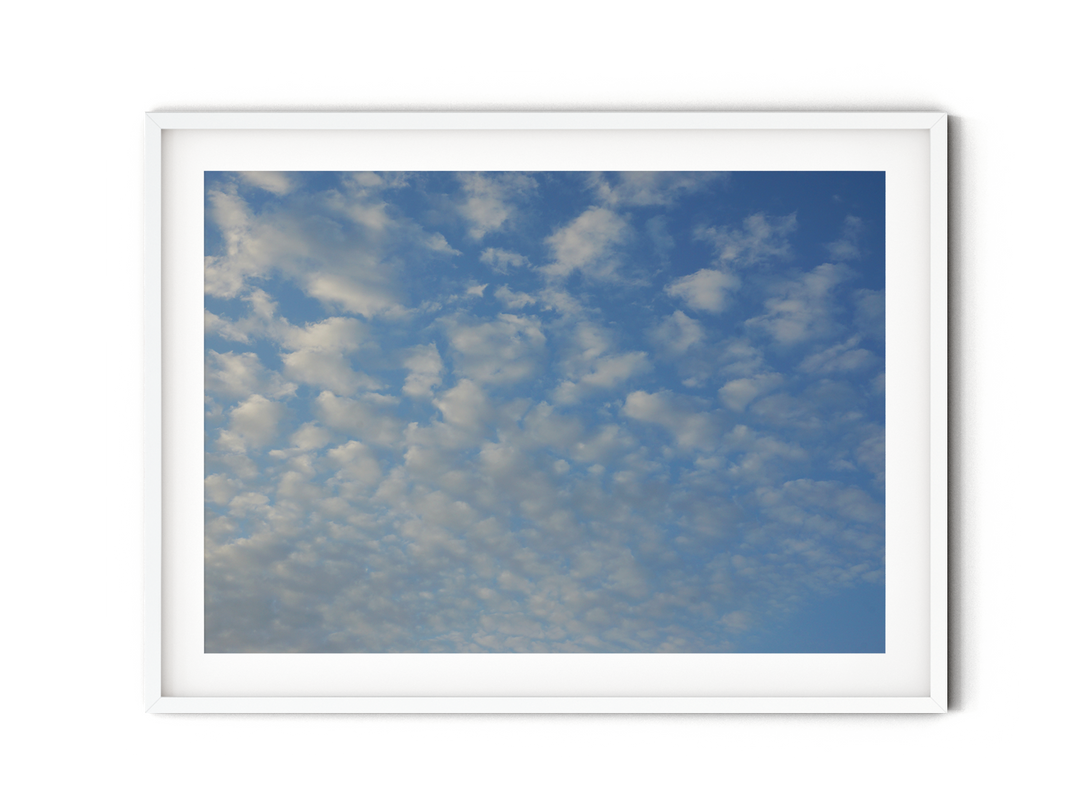 White Fluffy Clouds | Fine Art Photography Print