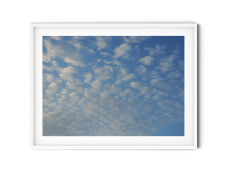 White Fluffy Clouds | Fine Art Photography Print