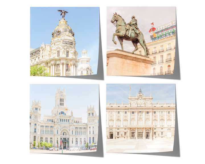 Madrid Bilderwand | Fine Art Poster Print set