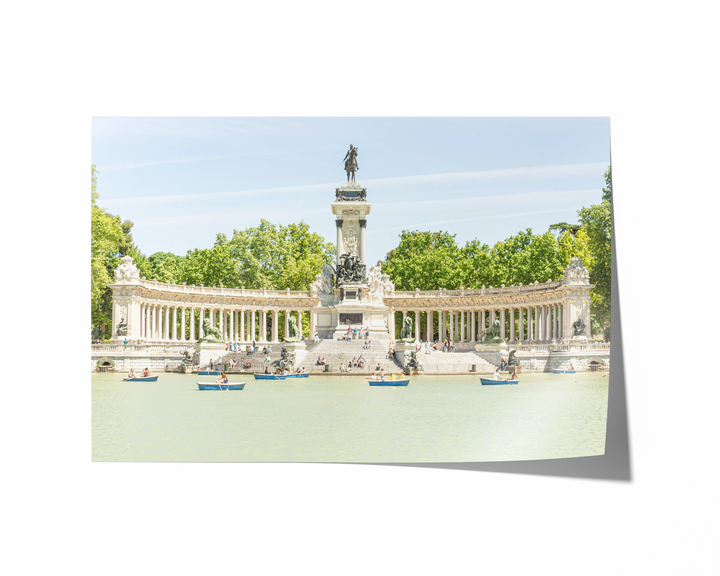 Buen Retiro Park Madrid | Fine Art Poster Print