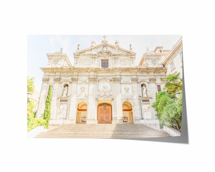 Kirche Santa Barbara Madrid | Fine Art Poster Print