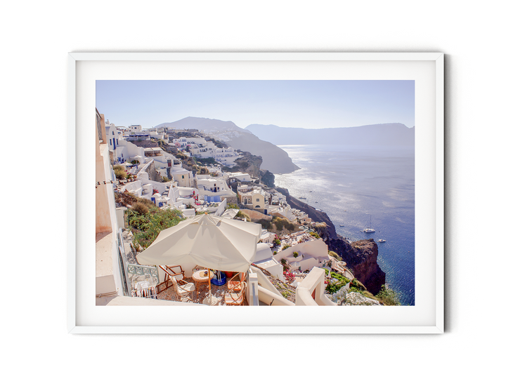 Aerial View of Santorini | Fine Art Photography Print