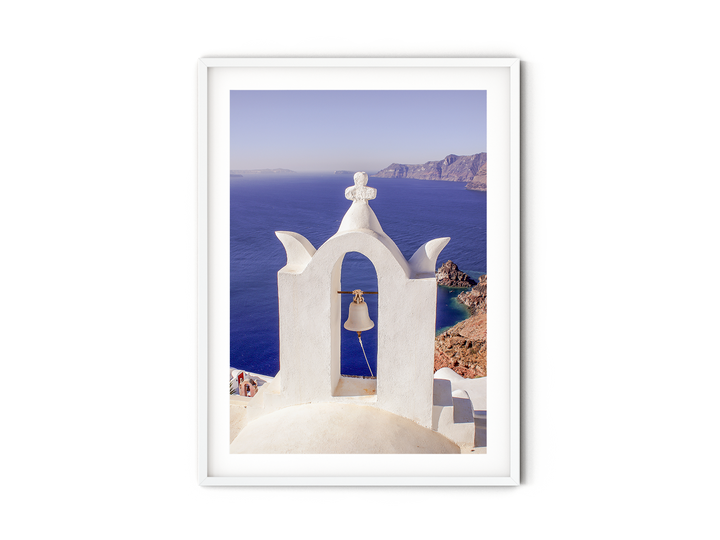 Santorini Church Tower | Fine Art Photography Print