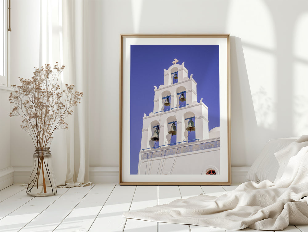 Santorini Bell Tower | Fine Art Photography Print