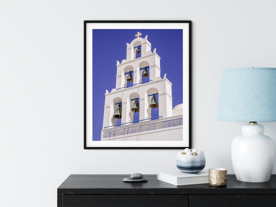 Santorini Bell Tower | Fine Art Photography Print