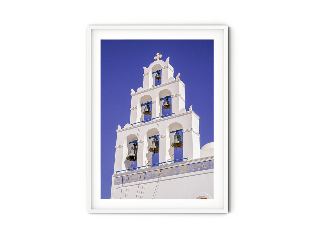 Santorini Bell Tower | Fine Art Photography Print