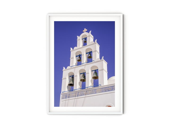 Santorini Bell Tower | Fine Art Photography Print