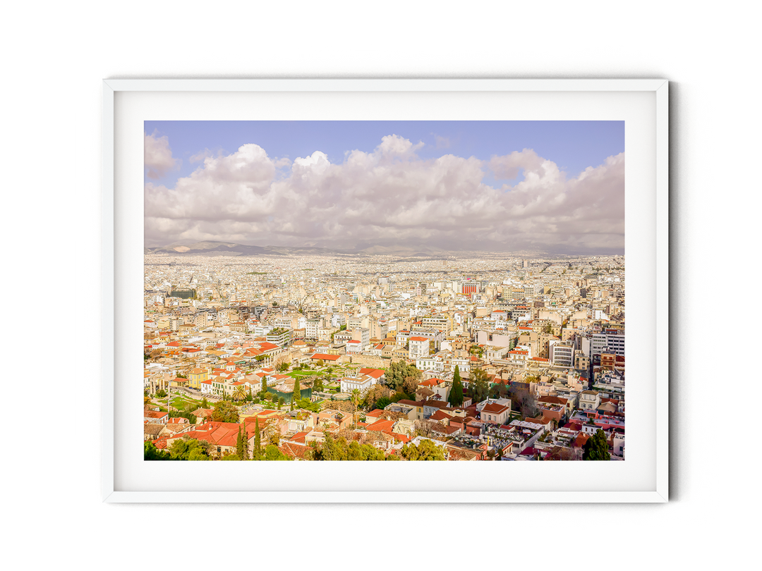 Aerial View Athens I | Fine Art Photography Print