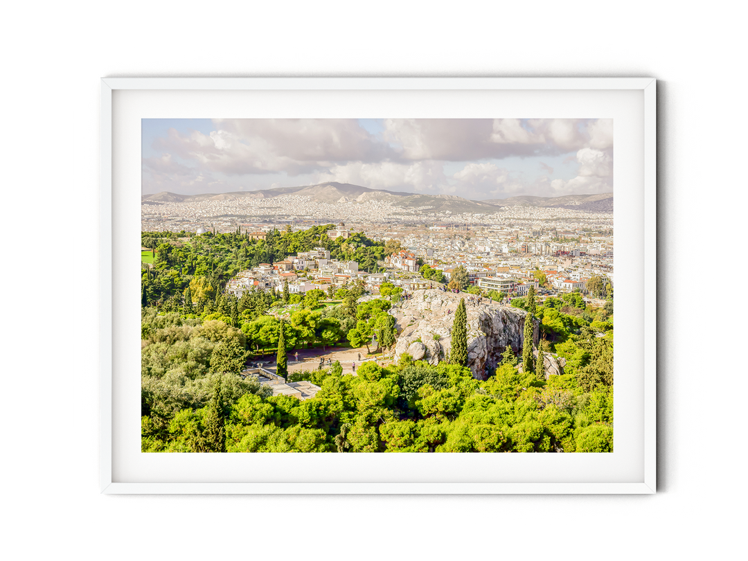 Aerial View Athens II | Fine Art Photography Print