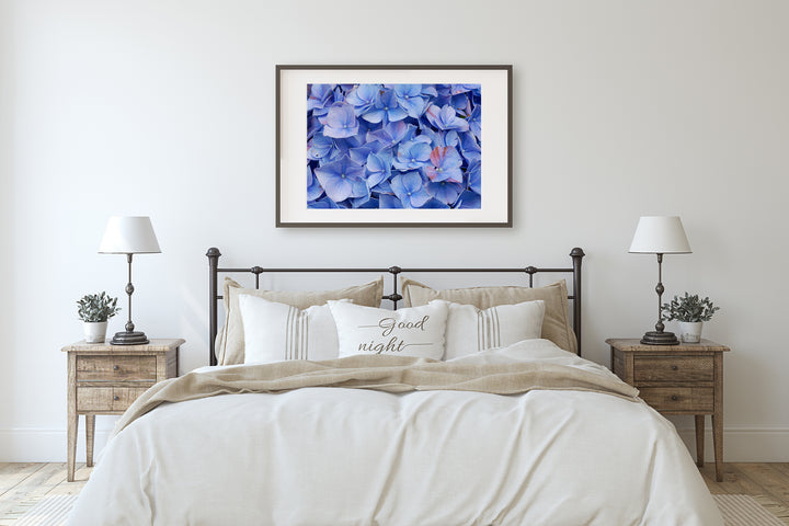 Blaue Hortensie | Fine Art Poster Print