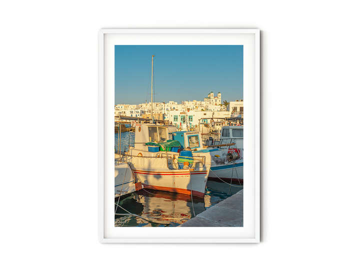 Greek Island Fishing Boats | Fine Art Photography Print