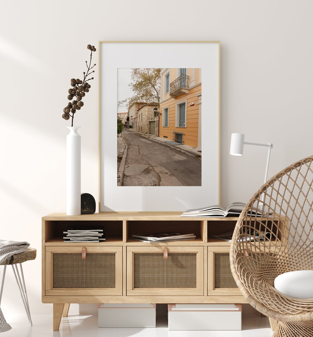 Straße Plaka Athen | Fine Art Poster Print