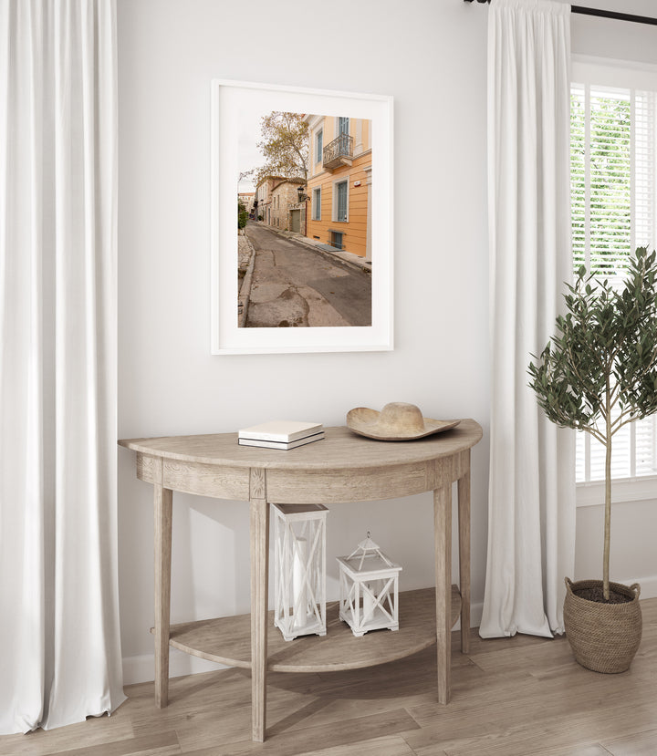 Straße Plaka Athen | Fine Art Poster Print