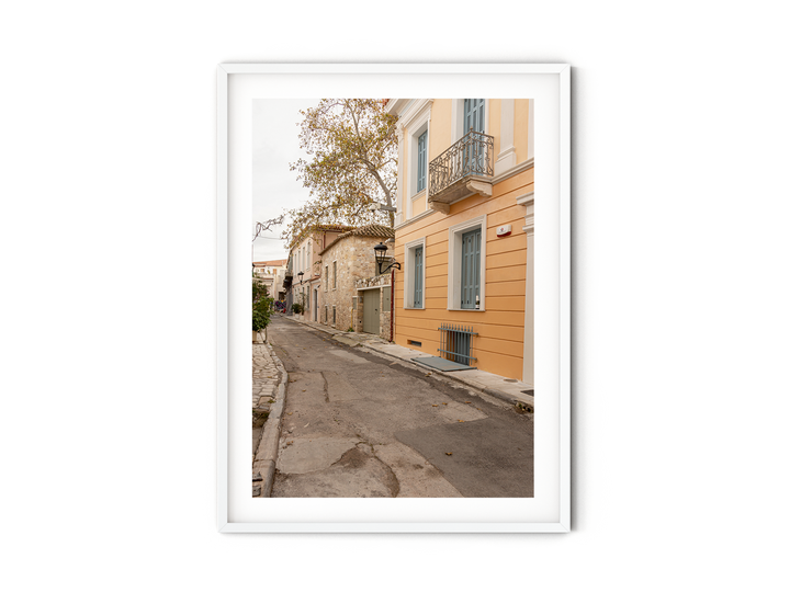 Straße Plaka Athen | Fine Art Poster Print