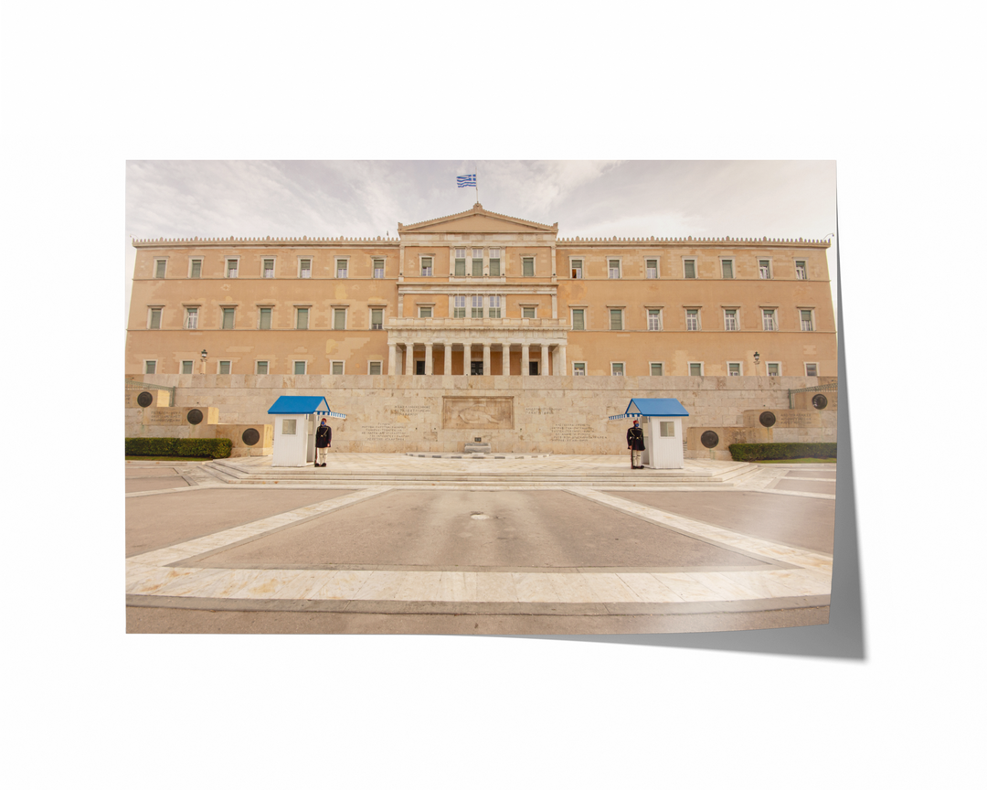 Griechisches Parlament | Fine Art Poster Print