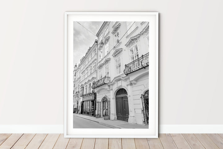 Old Town of Vienna | Black & White Fine Art Photography Print