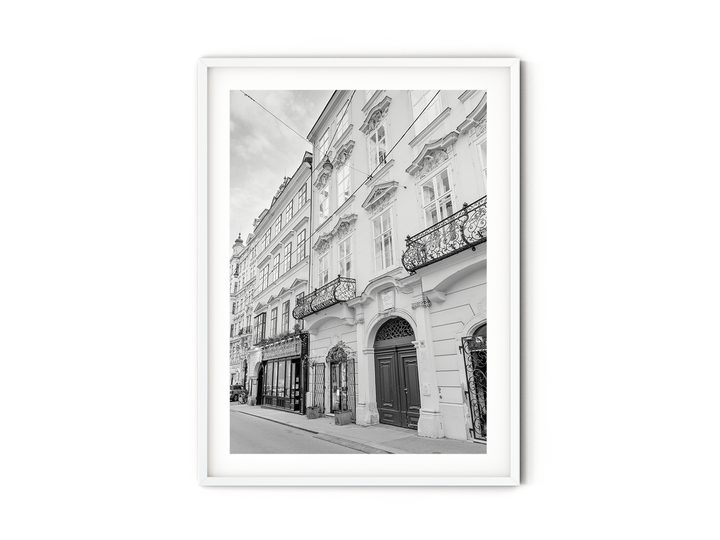 Old Town of Vienna | Black & White Fine Art Photography Print