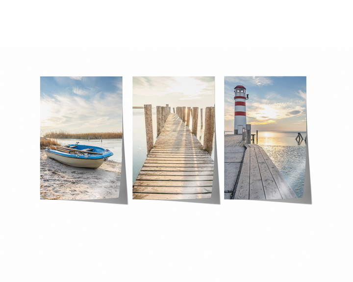 Coastal Scenery Gallery Wall | Fine Art Photography Print Set