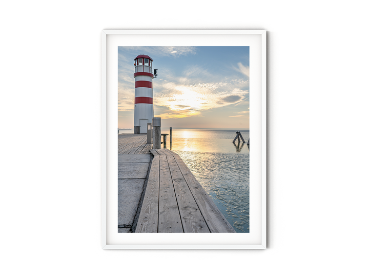 Winter Lighthouse | Fine Art Photography Print