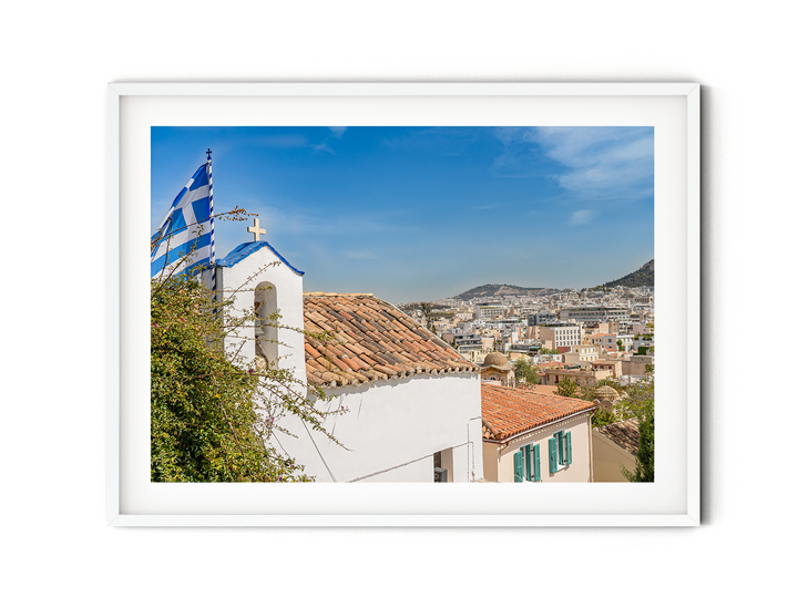 Greek Church in Anafiotika | Fine Art Photography Print