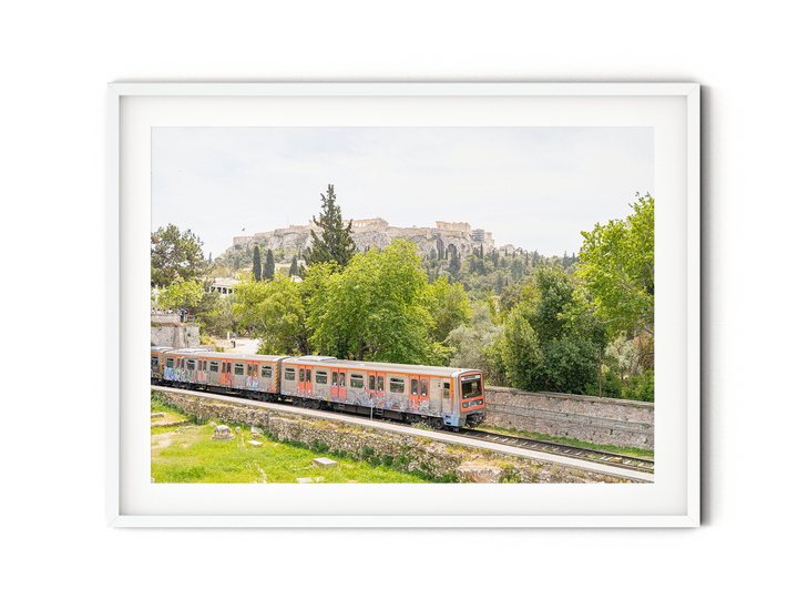 Athens Metro Train | Fine Art Photography Print