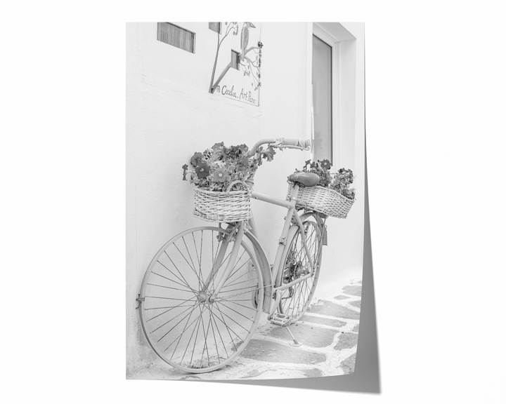 Vintage Bicycle | Black & White Fine Art Photography Print