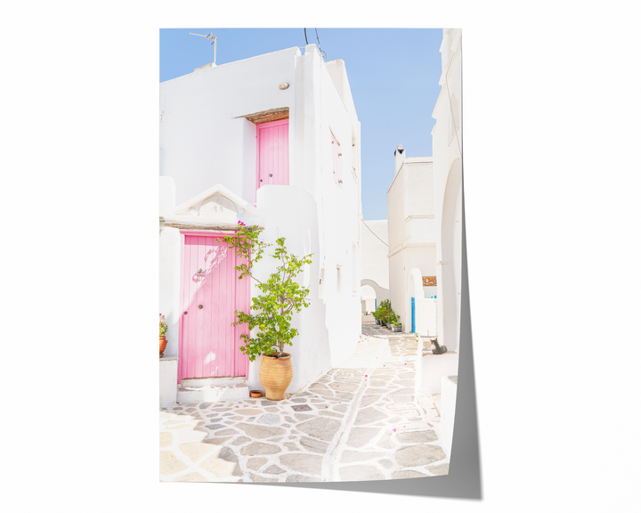 Paros Pink Door | Fine Art Photography Print