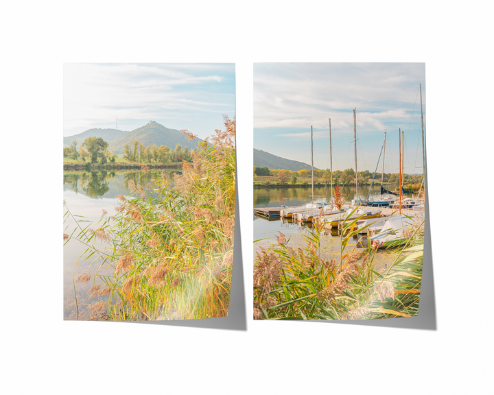 Calm Autumn Landscape Gallery Wall | Fine Art Photography Print Set