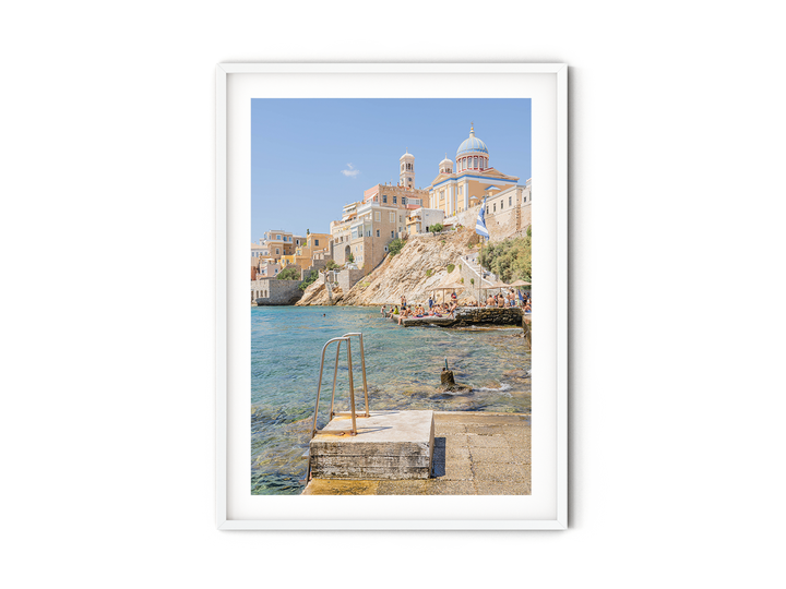 Aerial View of Syros | Fine Art Photography Print