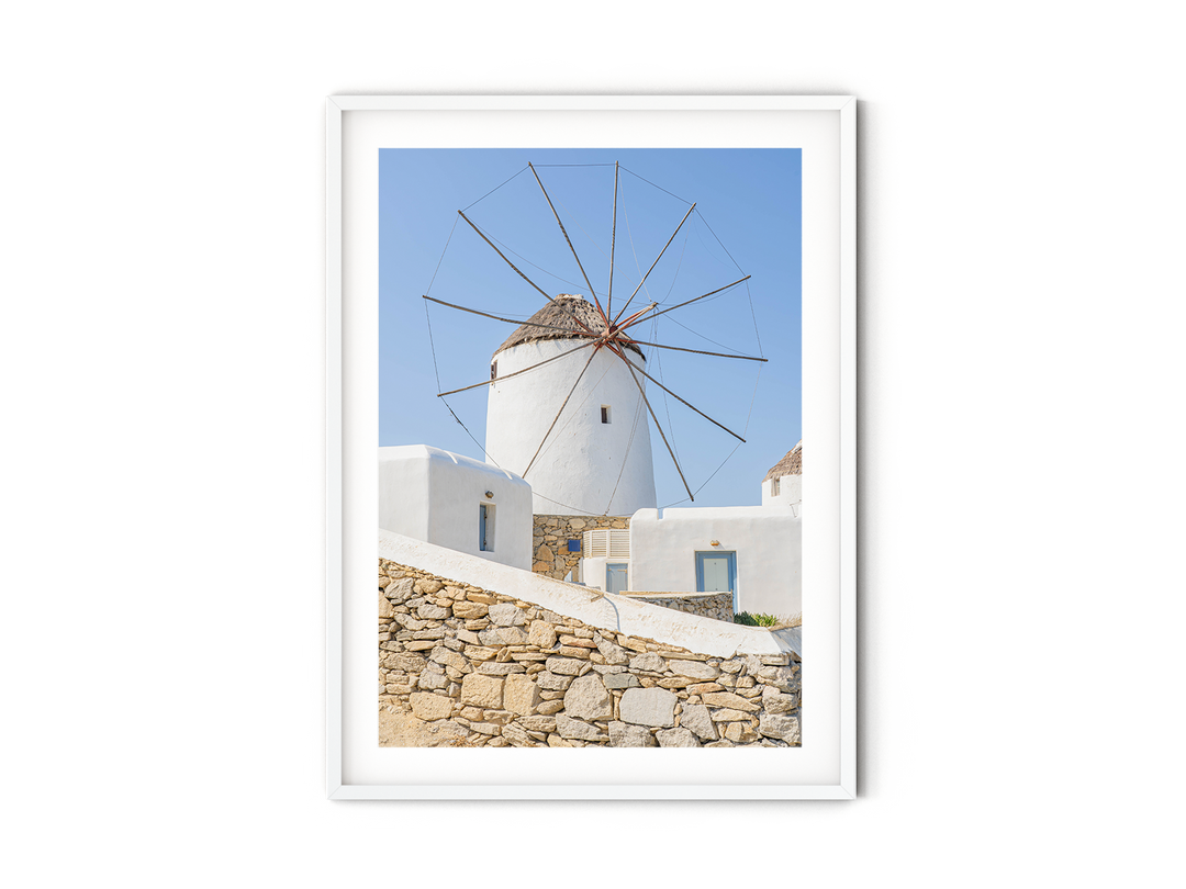 Windmill in Mykonos | Fine Art Photography Print