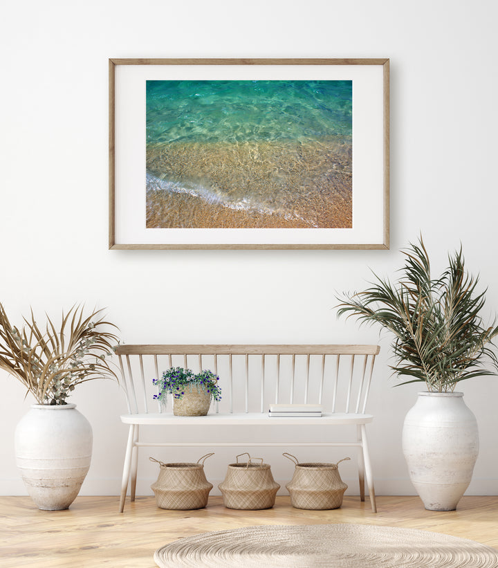 Ruhiges Meer Wellen I | Fine Art Poster Print